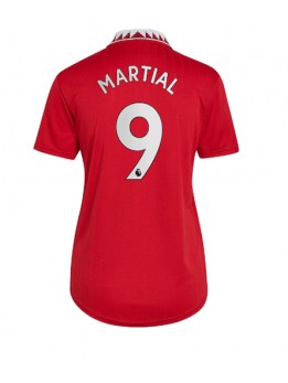 Manchester United Anthony Martial #9 Heimtrikot für Frauen 2022-23 Kurzarm